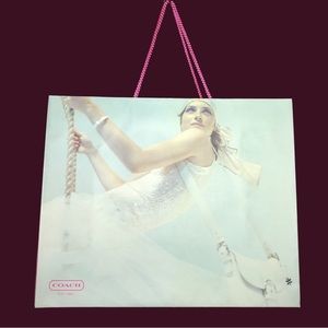 Beautiful and Colorful COACH Paper Bag